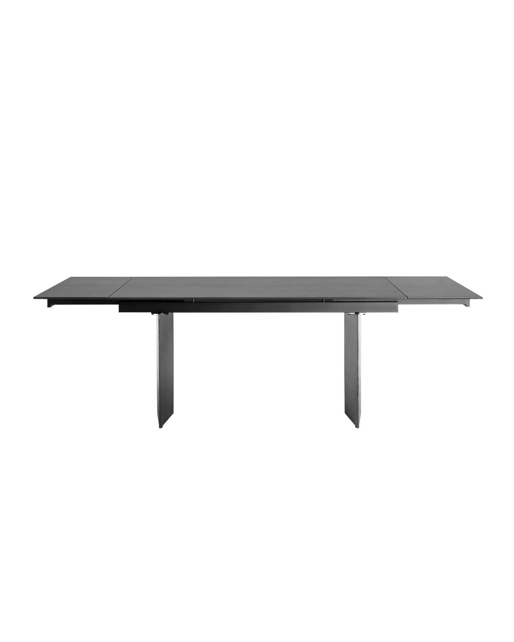 Стол обеденный Селин раскладной 160-240*90 керамика темная Stool Group