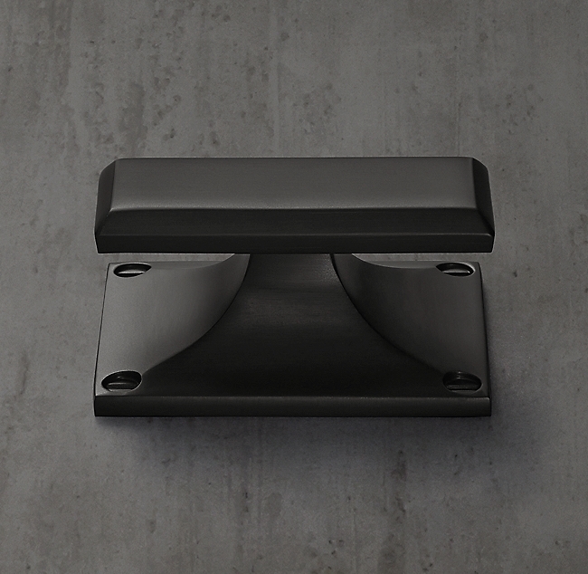 Ручка-кнопка Restoration Hardware Marais Small Bronze