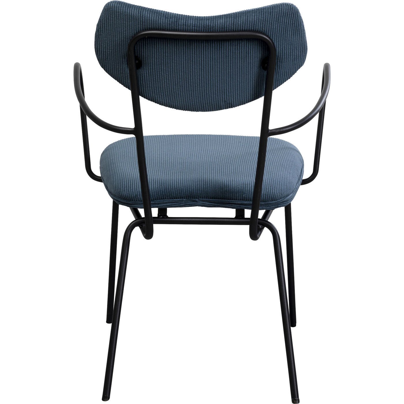 Стул с подлокотниками Viola Blue KARE 87467
