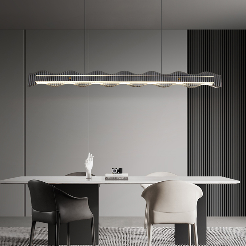 Реечный, рядный светильник CHIFFA WAVE L by ImperiumLoft