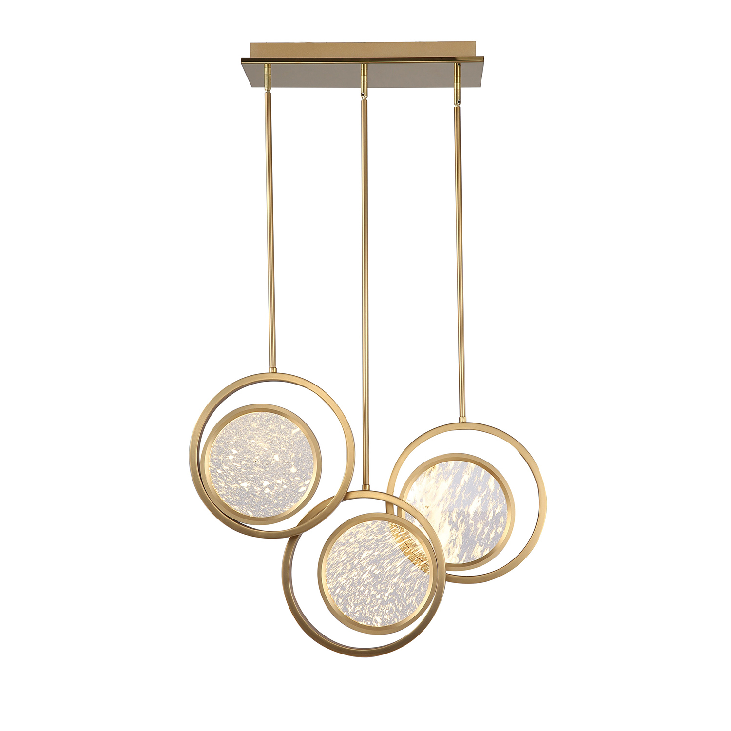 Подвесной светильник Delight Collection Moon Light 3A ant.brass