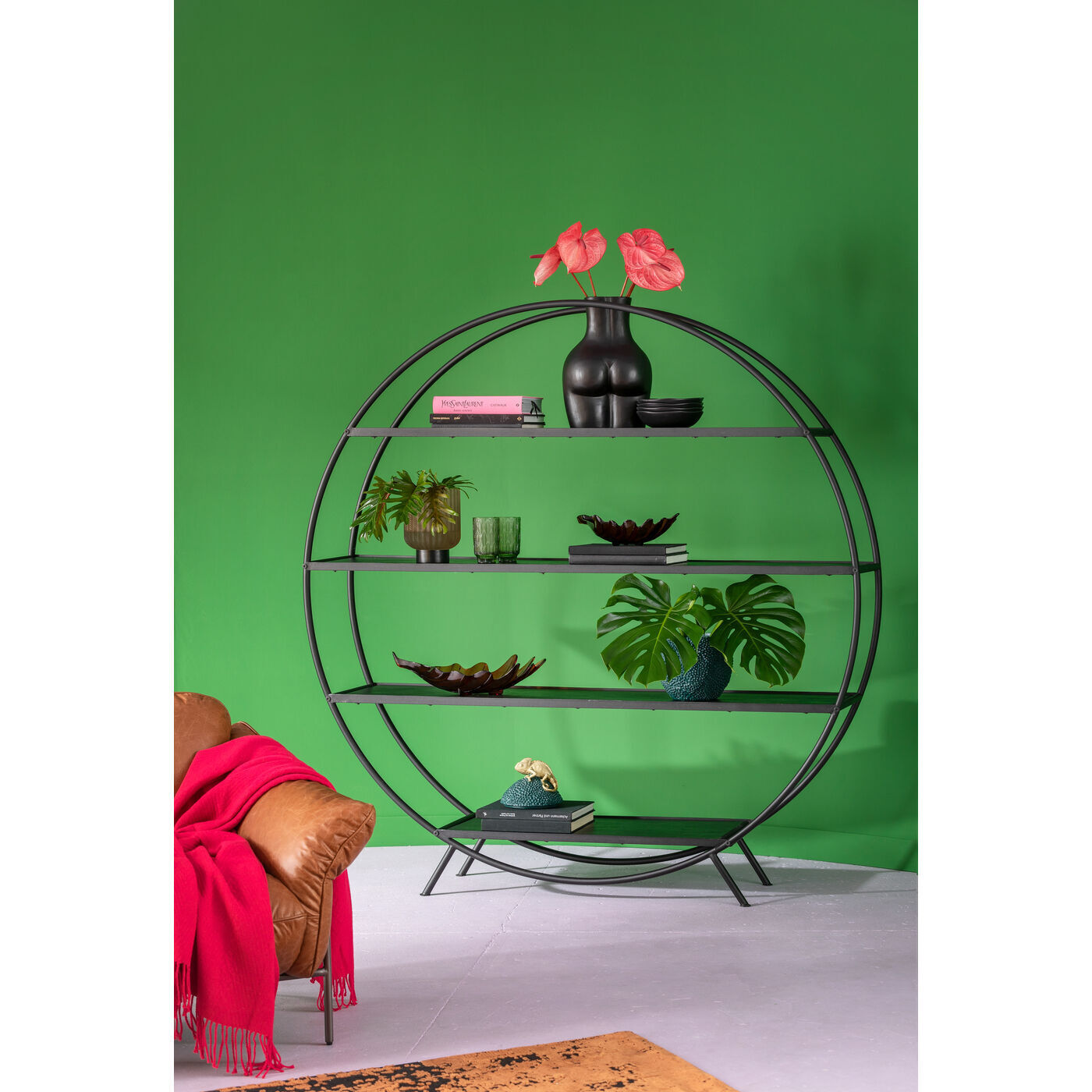 Чаша декоративная KARE Leaf 55459