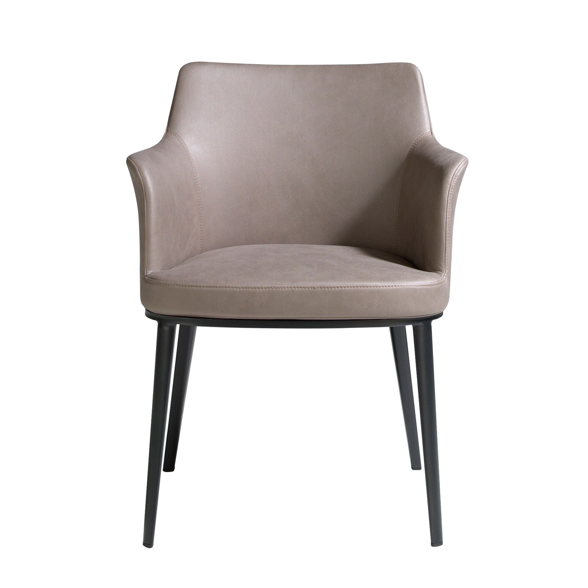 Стул 4112/A209 тканевый с черной стальной конструкцией Angel Cerda