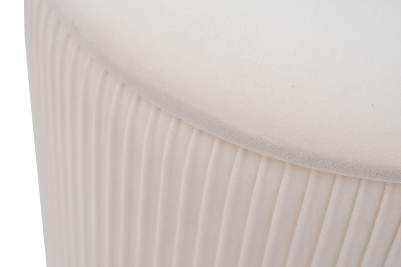 Набор из 2х пуфов светло-бежевый/золото Garda Decor GY-18220