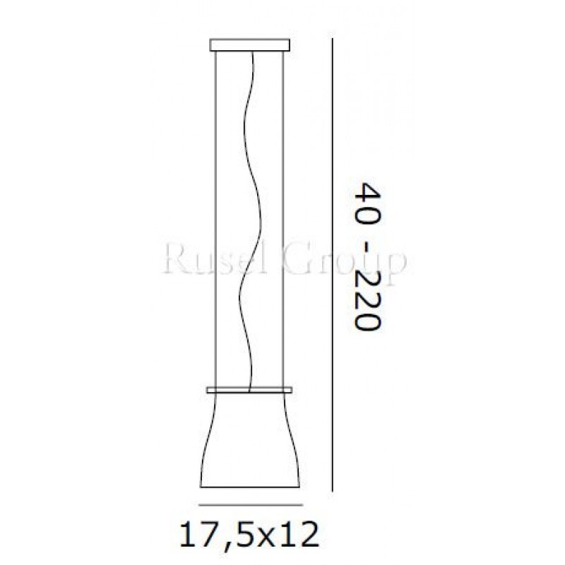 Подвесной светильник de MAJO BELL S0