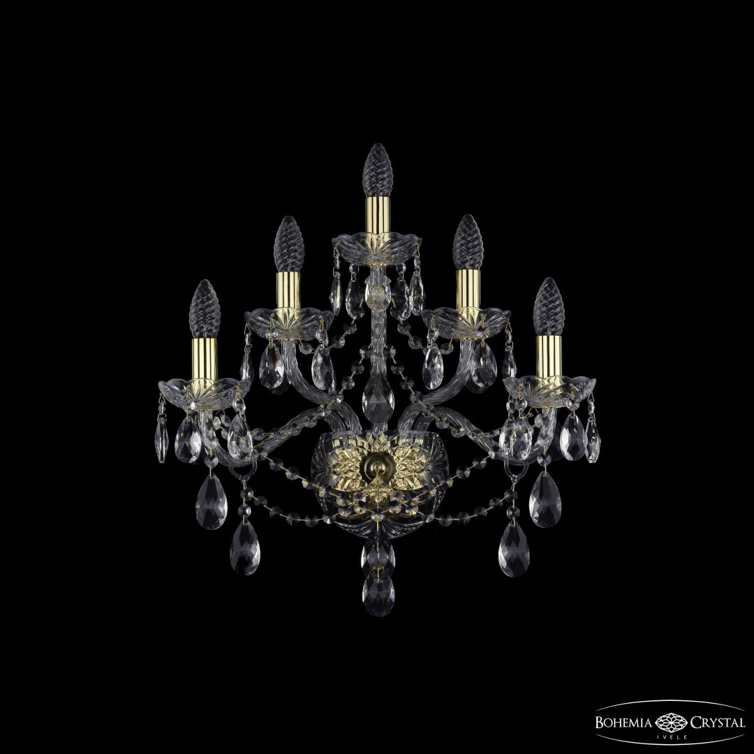 Бра хрустальные 1415B/2+2+1/200/XL G