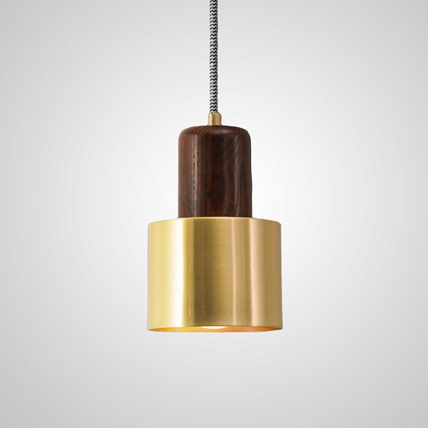Подвесной светильник WICKLOW D14 Dark brown by ImperiumLoft