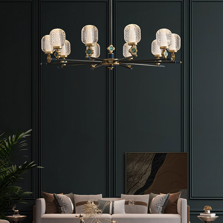 Потолочная люстра LUARA CH B L10 by ImperiumLoft