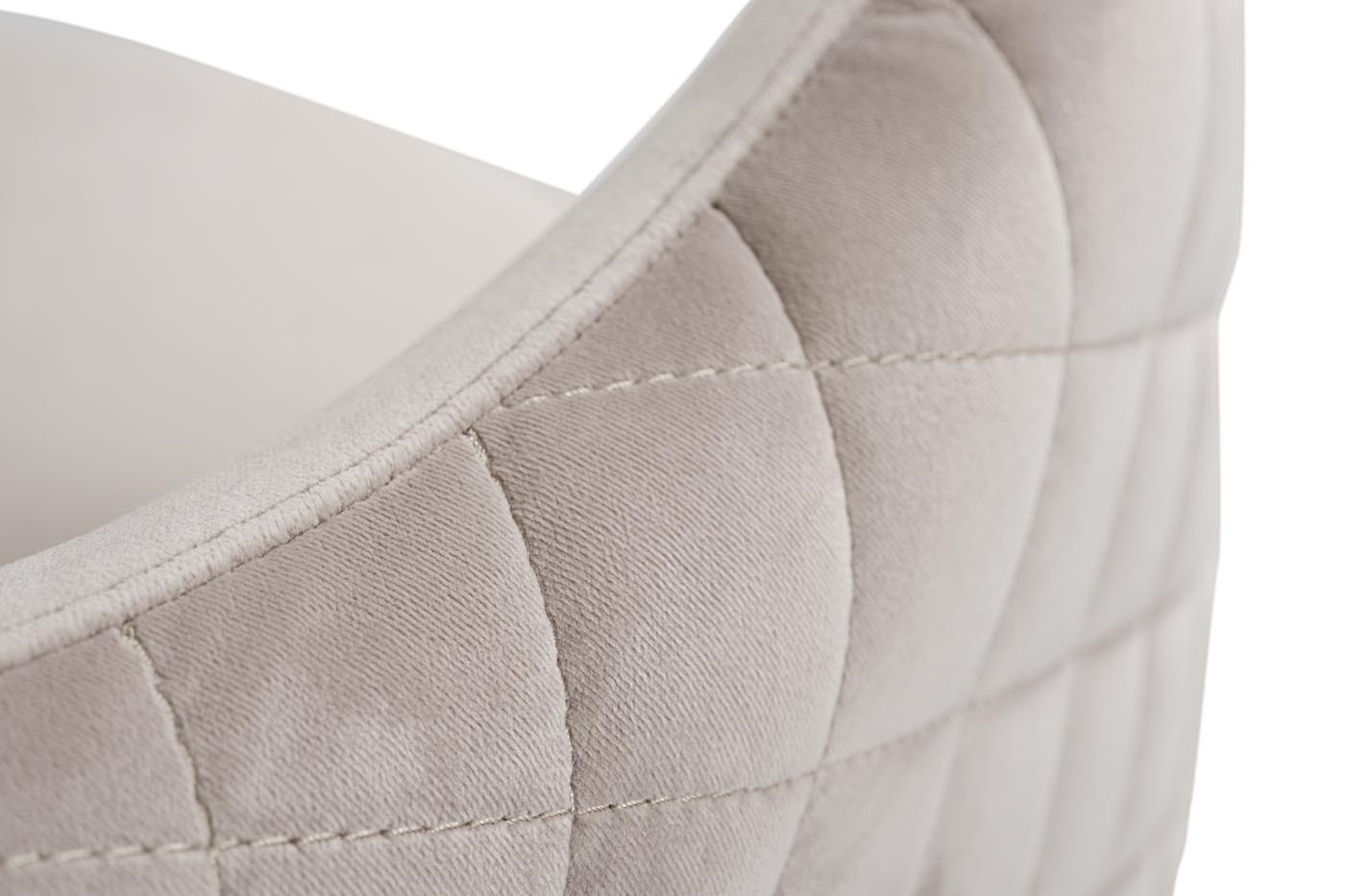 Кресло Verona вращающееся велюровое бежевое/золото Garda Decor VERONA-2K-БЕЖЕВЫЙ-Bel09