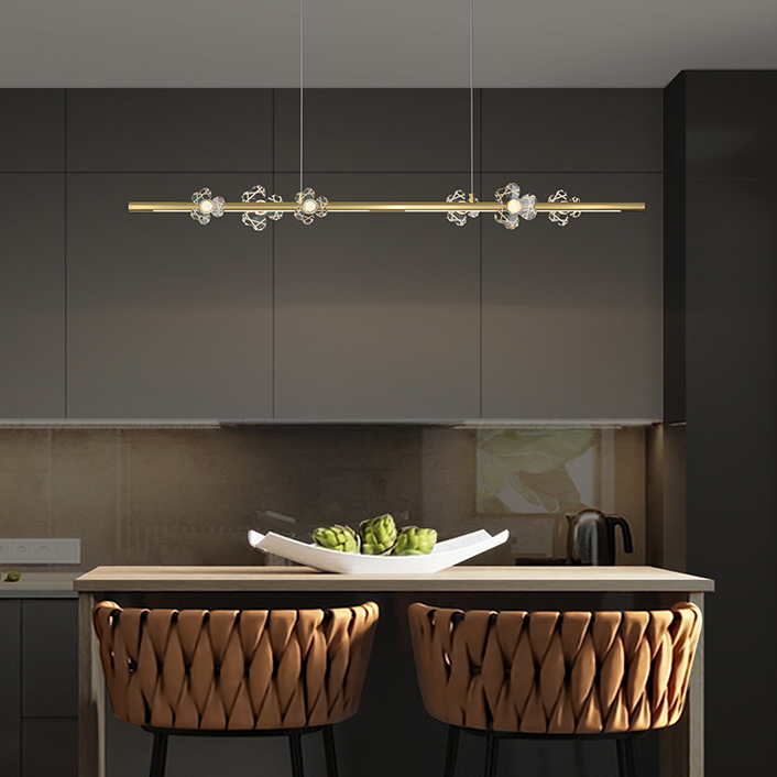 Подвесной светильник CAMILIA LONG L100 Black by ImperiumLoft