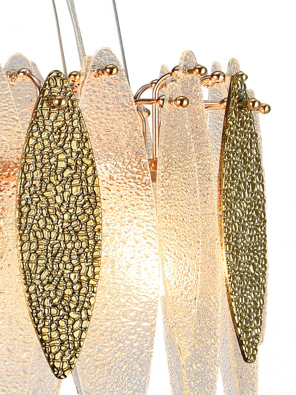 Подвесная люстра Natali Kovaltseva TRIADA 91002/5C GOLD