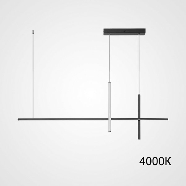 Подвесной светильник SQUIRREL L100 Black 4000К by ImperiumLoft