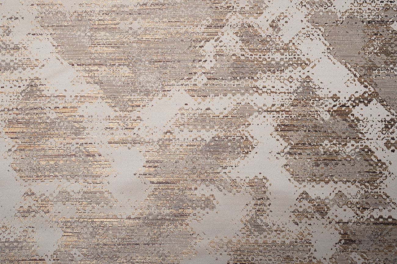 Ткань портьерная BROMLEY бежевая Garda Decor 142DDH-1893458-BROMLEY BEG