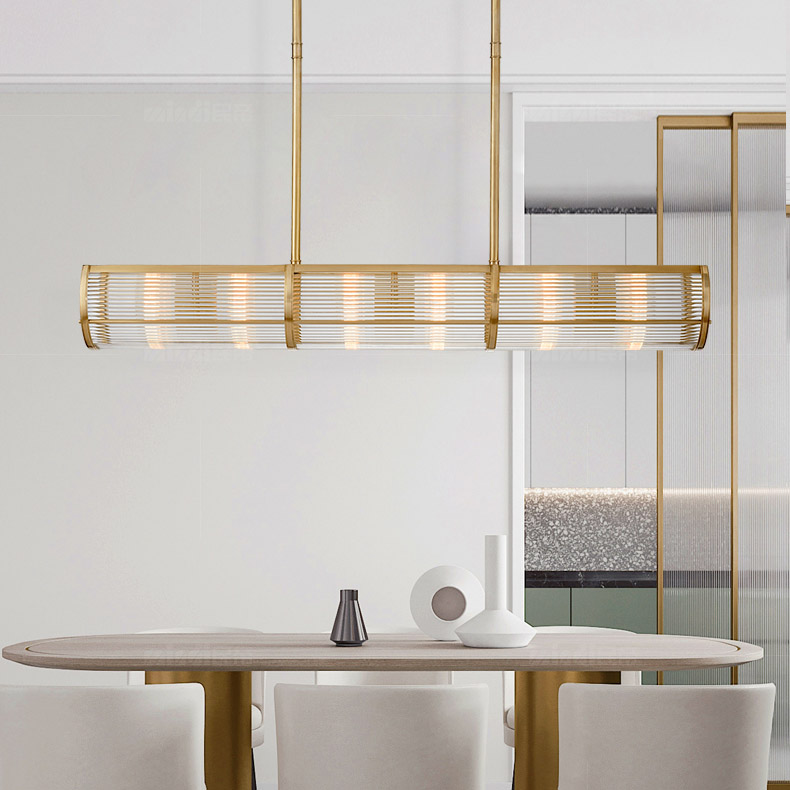 Подвесной светильник BRIEF L150 Brass by ImperiumLoft