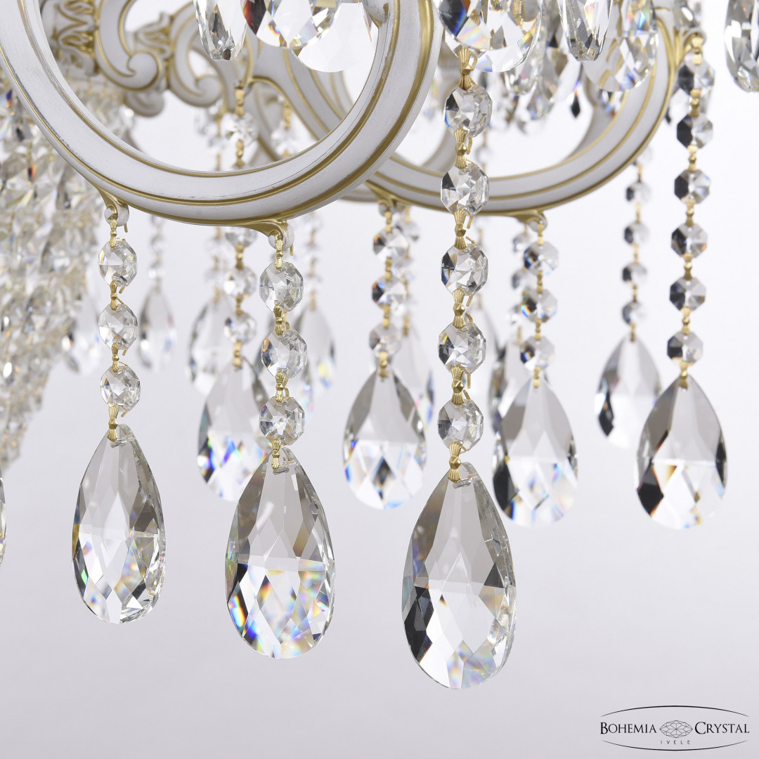 Люстра хрустальная AL2210H201/20+10/162FL/2D/Y1 AGB Bohemia Ivele Crystal
