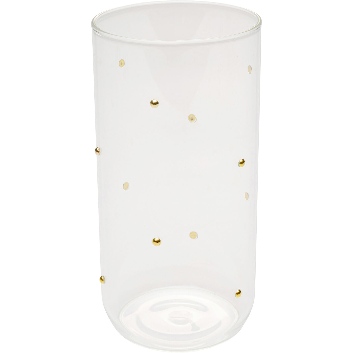 Стакан Glam Dots Gold 14cm KARE 58025