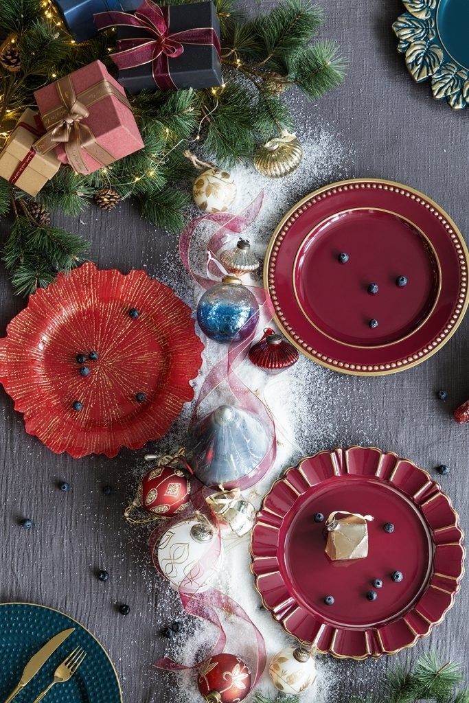 Блюдо декоративное Glasar RC130569