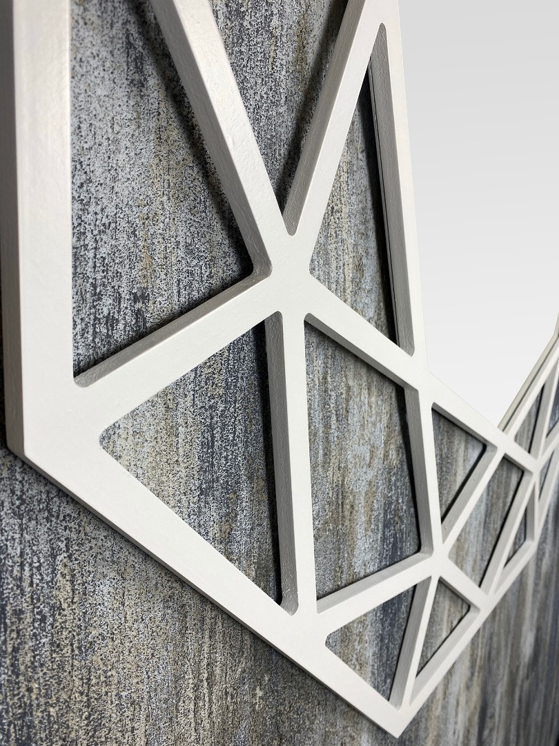 Зеркало BountyHome Tissue White mv269-white