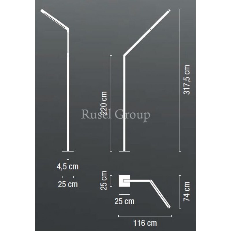 Уличный светильник Vibia Palo Alto 4525