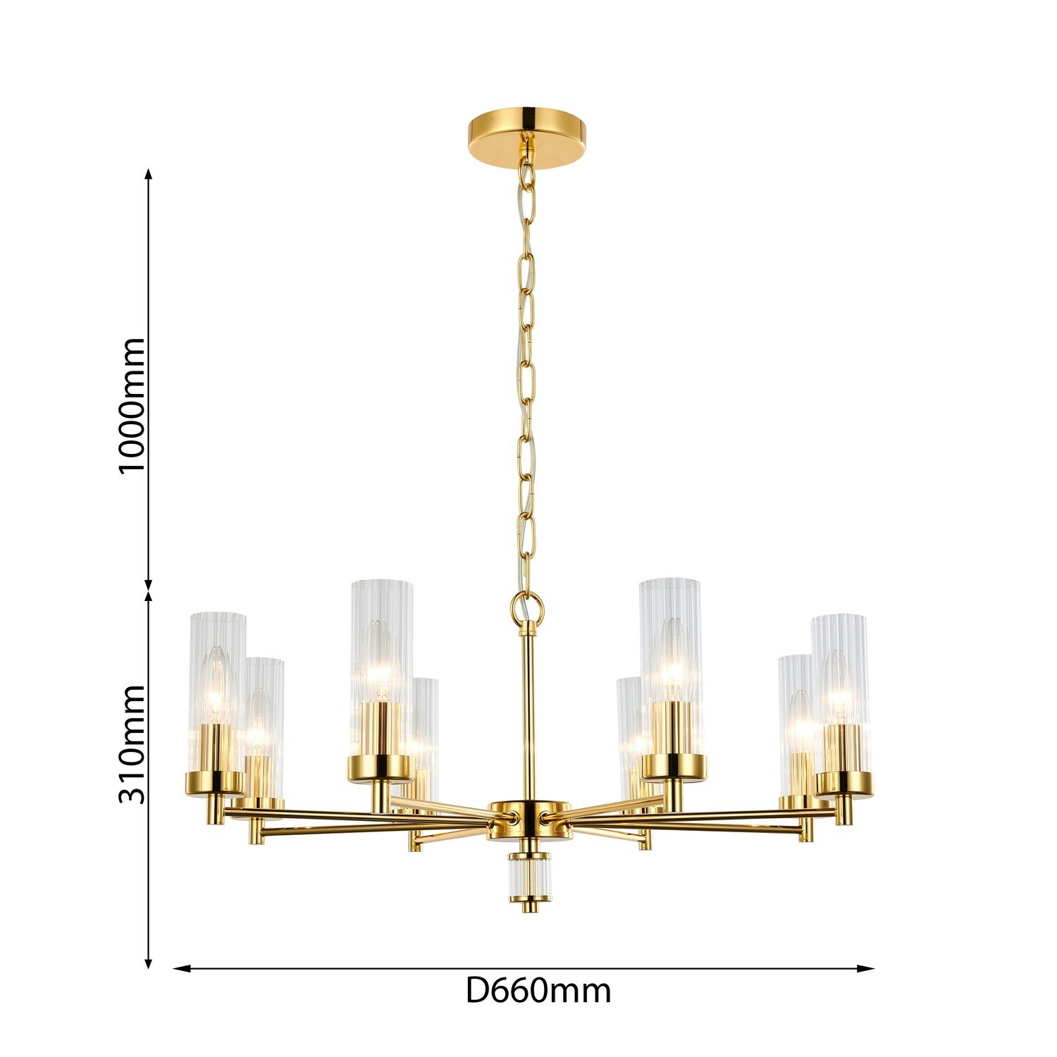 Люстра Favourite 2673-8P