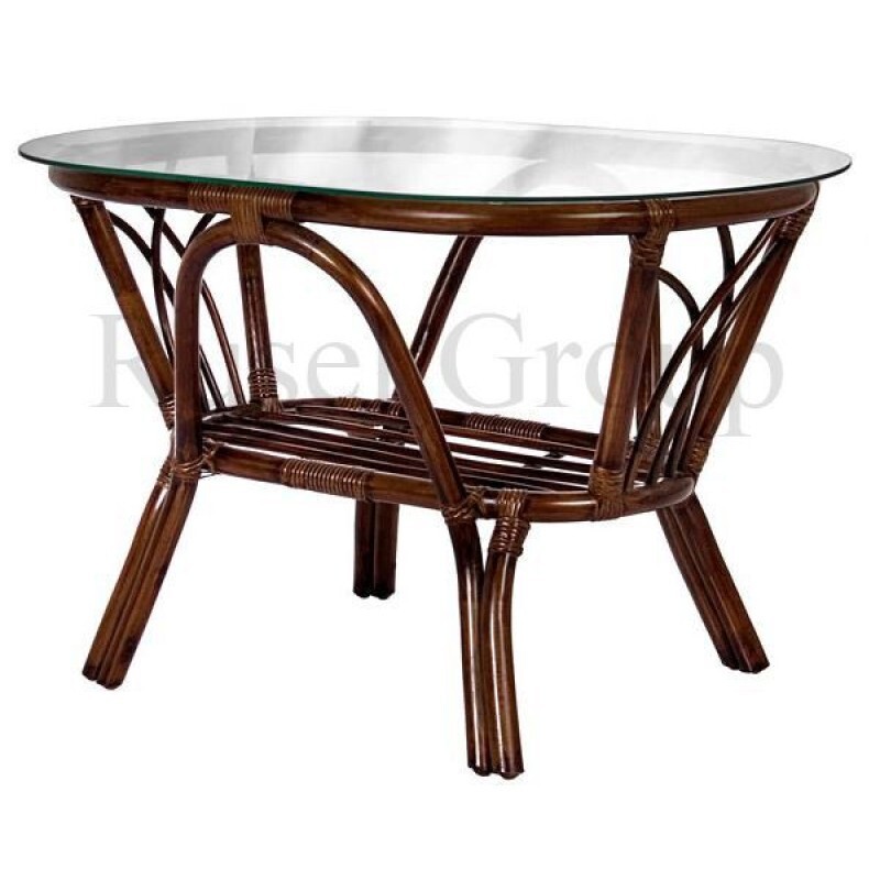 Журнальный столик Roma со стеклом Rattandesign