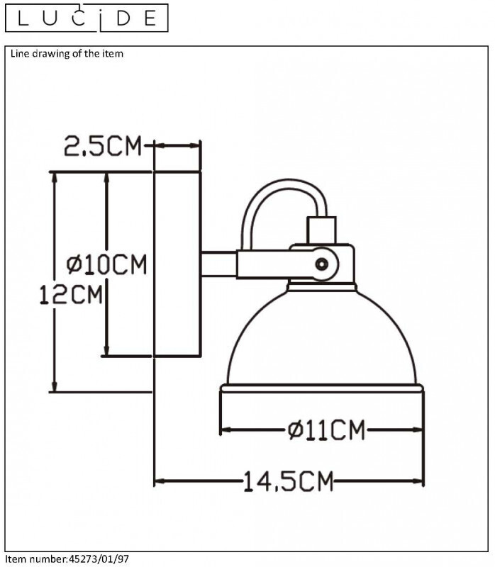 Бра LUCIDE 45273/01/97