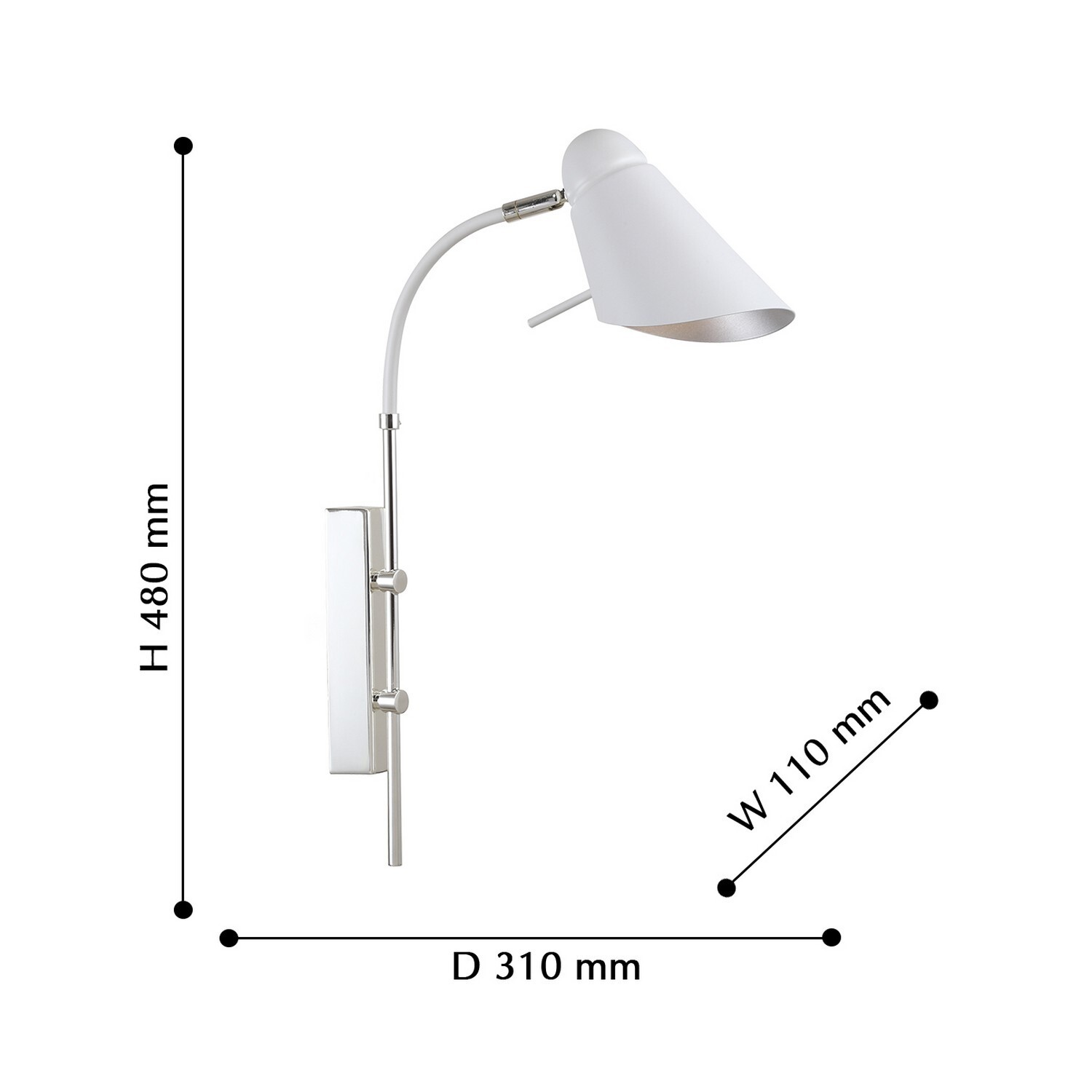 Настенный светильник Favourite 2667-1W
