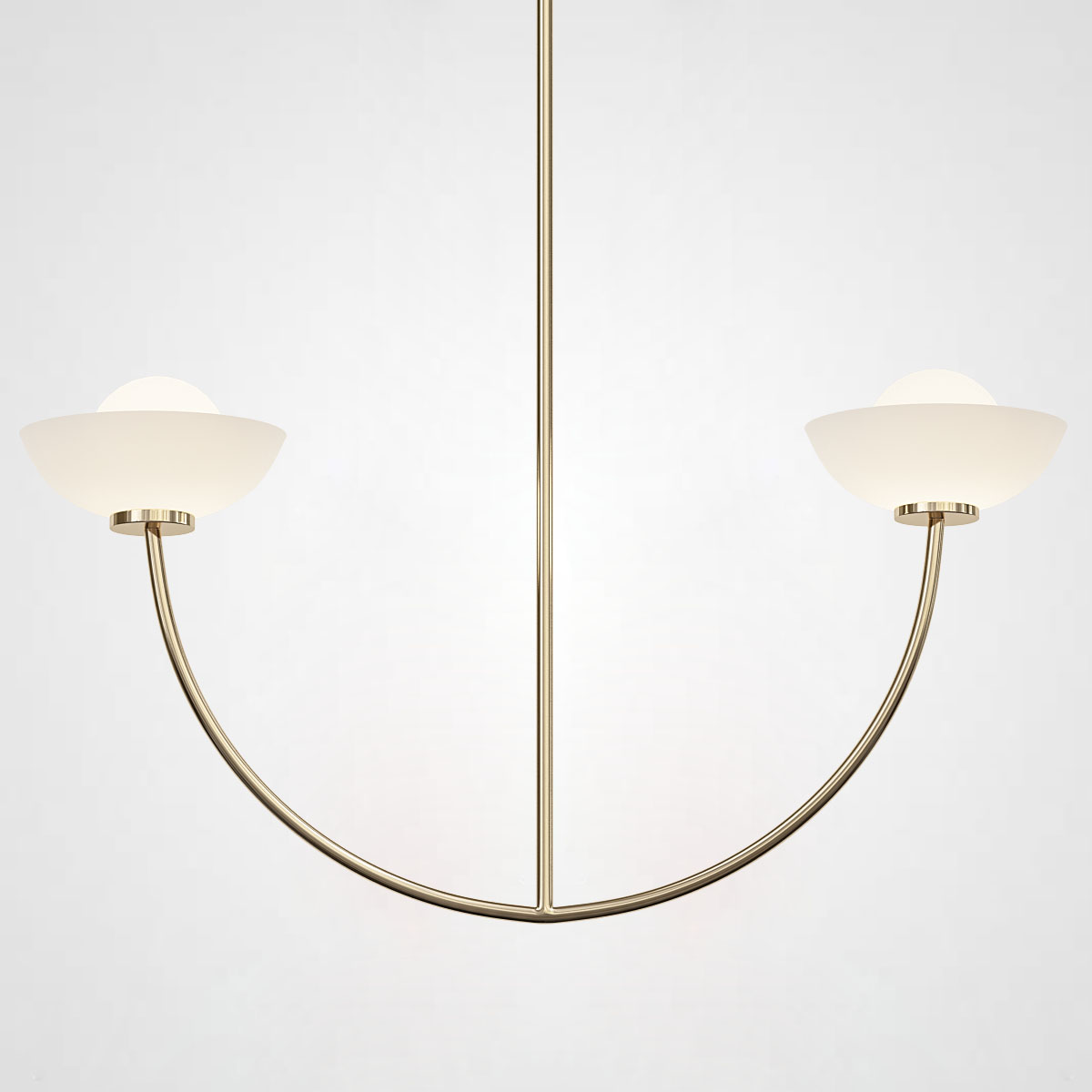 Потолочная люстра INELDA L2 Gold by ImperiumLoft