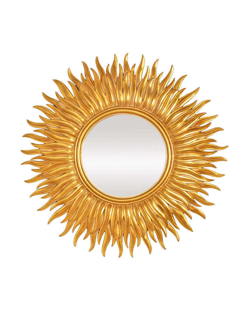 Зеркало в золотой раме Фелиция Louvre Home LH020G