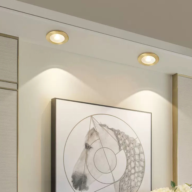 Встраиваемый светодиодный светильник ACT D10 4000К 7W by ImperiumLoft