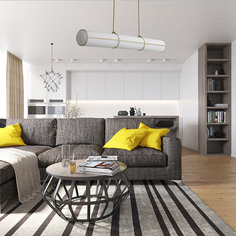 Люстра Roll And Hill Endless Straight L210 Brass By Imperiumloft