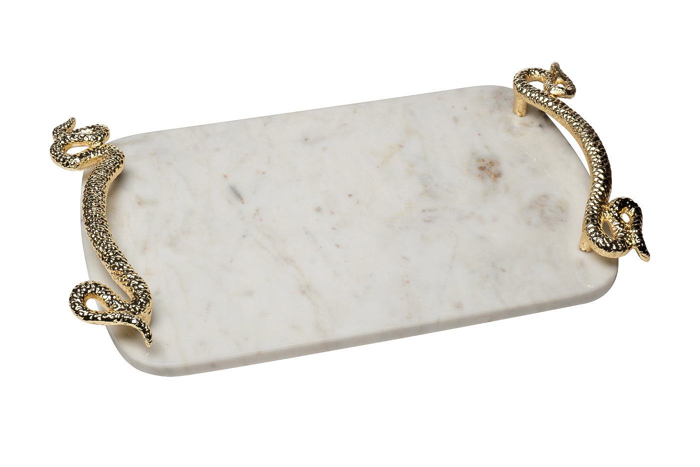 Поднос декоративный мраморный "Serpente" Garda Decor 69-321005