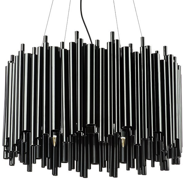 Подвесная люстра HEIMO CH D60 Black by ImperiumLoft