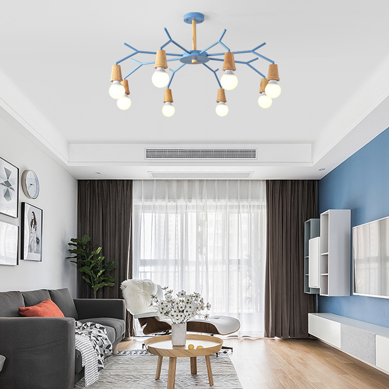 Потолочная Люстра Les Color D72 Blue By Imperiumloft