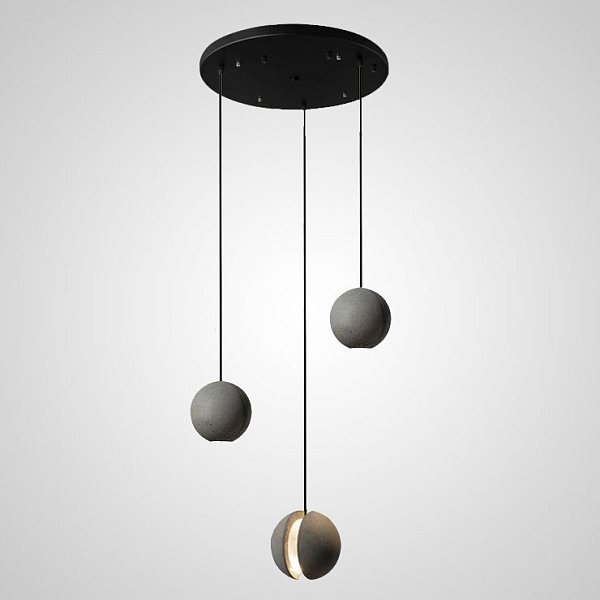 Подвесной светильник PALDIS COMBO L3 Диск by ImperiumLoft