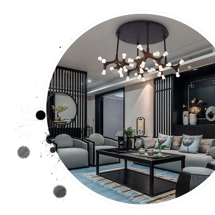 Потолочная люстра SANTANA CH D110 Light brown by ImperiumLoft
