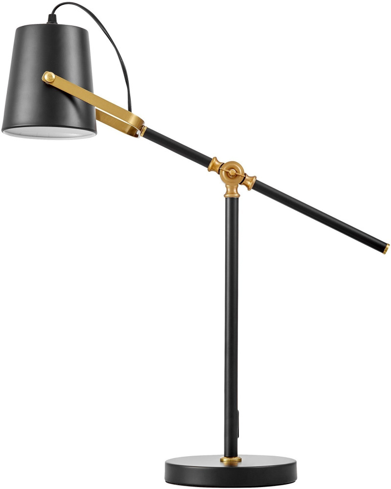 Интерьерная настольная лампа Lumina Deco LDT 7733-1 BK+MD