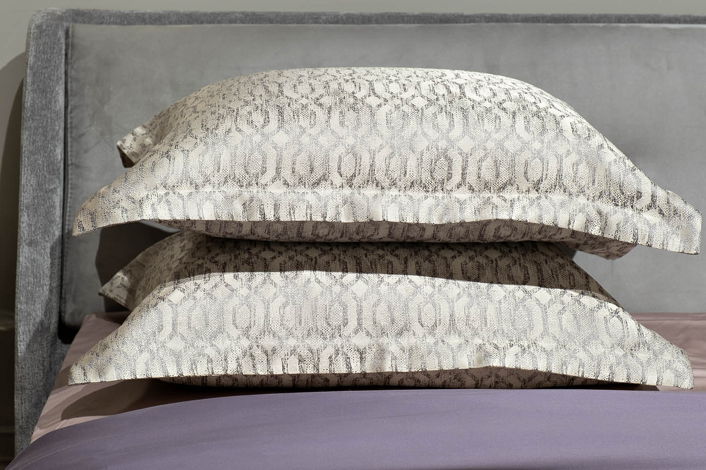 Комплект из 2х декоративных наволочек HOUSTON 50х70см серый Garda Decor 121GD-11001