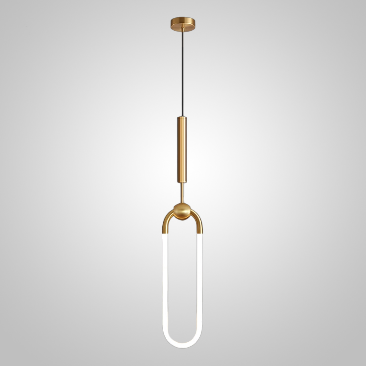 Подвесной светильник FINNUR A H40 Brass by ImperiumLoft