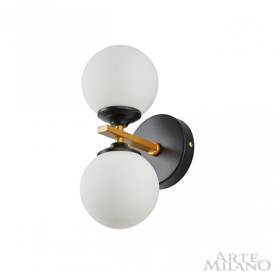 Бра 271580/2B BK/GD Arte Milano