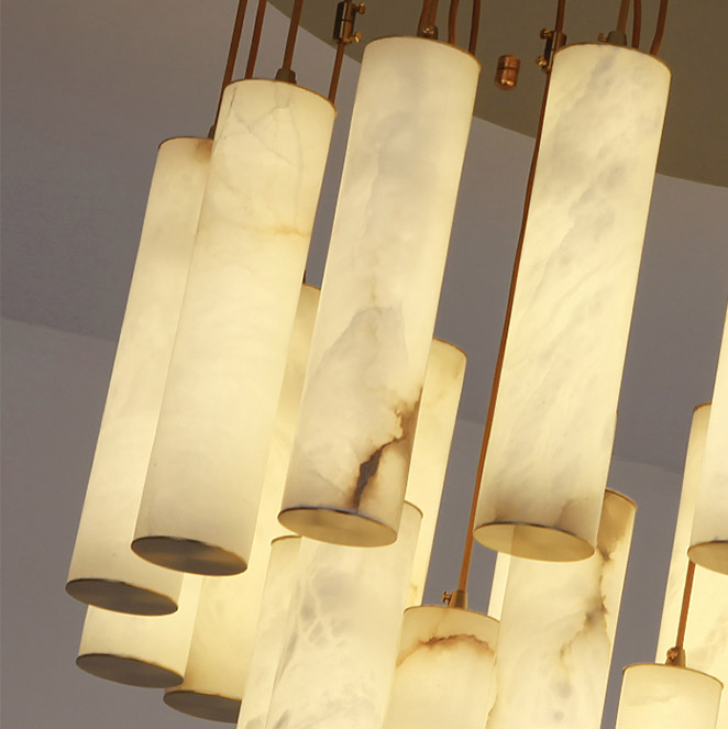 Потолочная люстра MARBLE GOLD by ImperiumLoft
