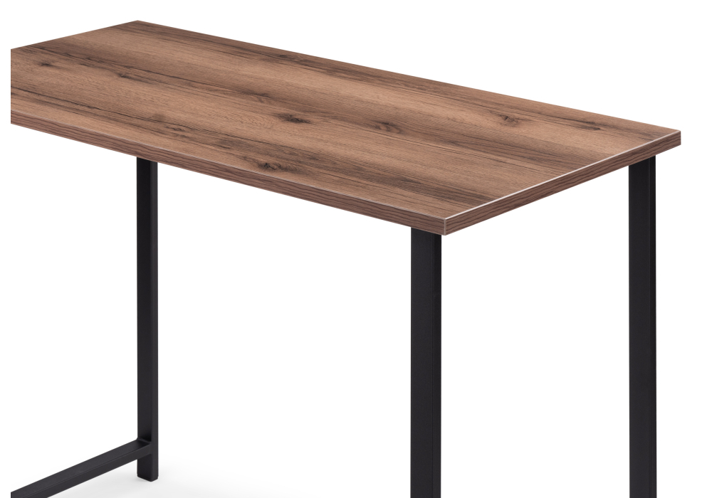 Стол Woodville Дилан Лофт 120х50х110 дуб делано темный 513978