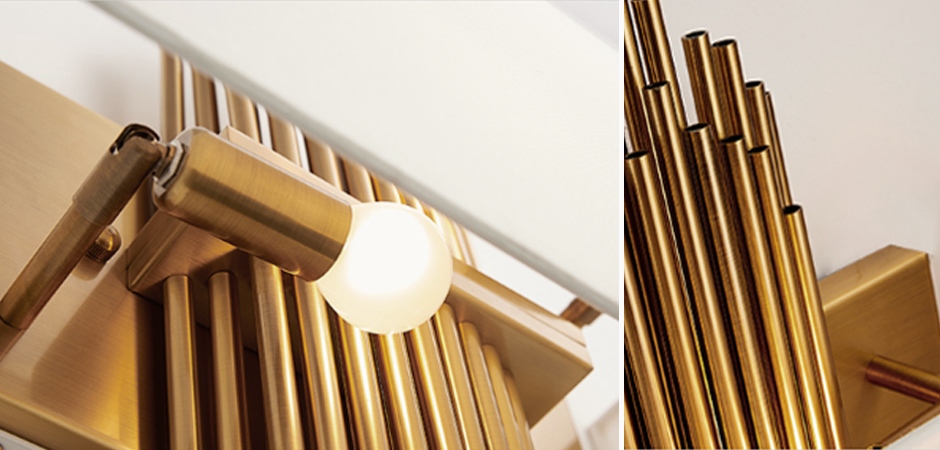 Бра Sohne CG 90-0009 FIORE White H90 W38 by ImperiumLoft