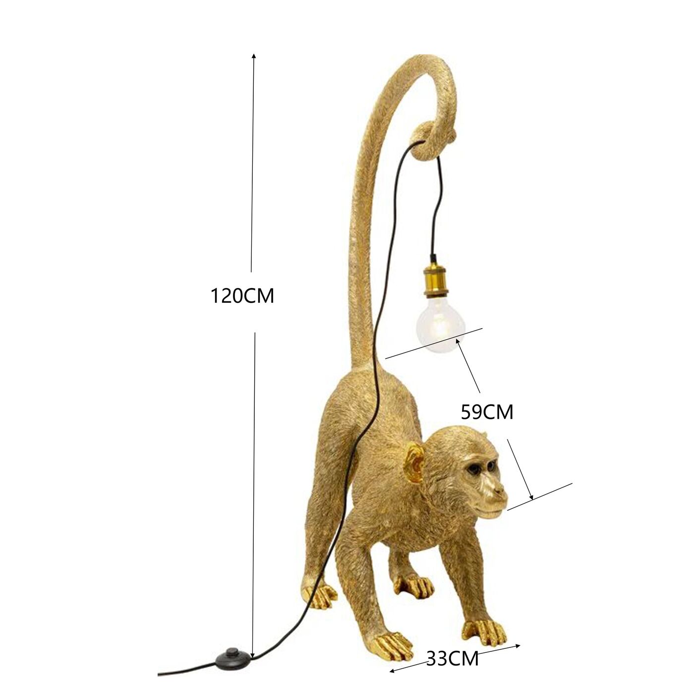 Светильник Monkey Dance 120cm KARE 56882