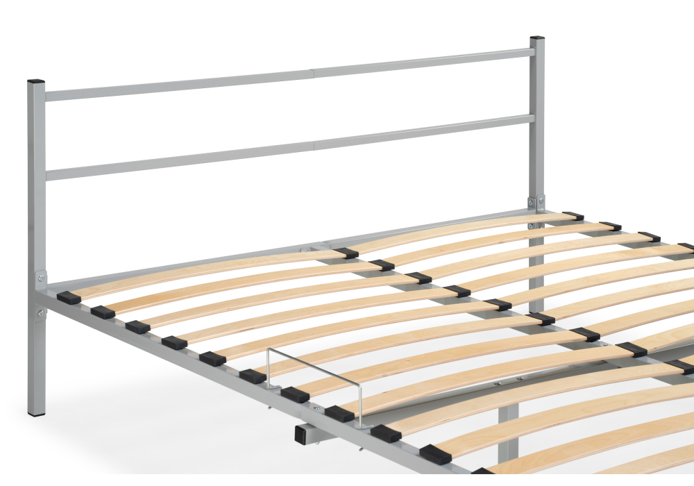 Кровать Woodville Фади 120х200 серая 462535