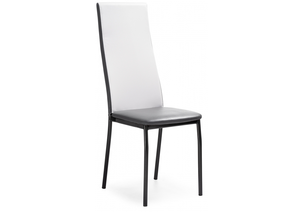 Стул Woodville Mirilis белый полимер / серый полимер / темный мусс 454006