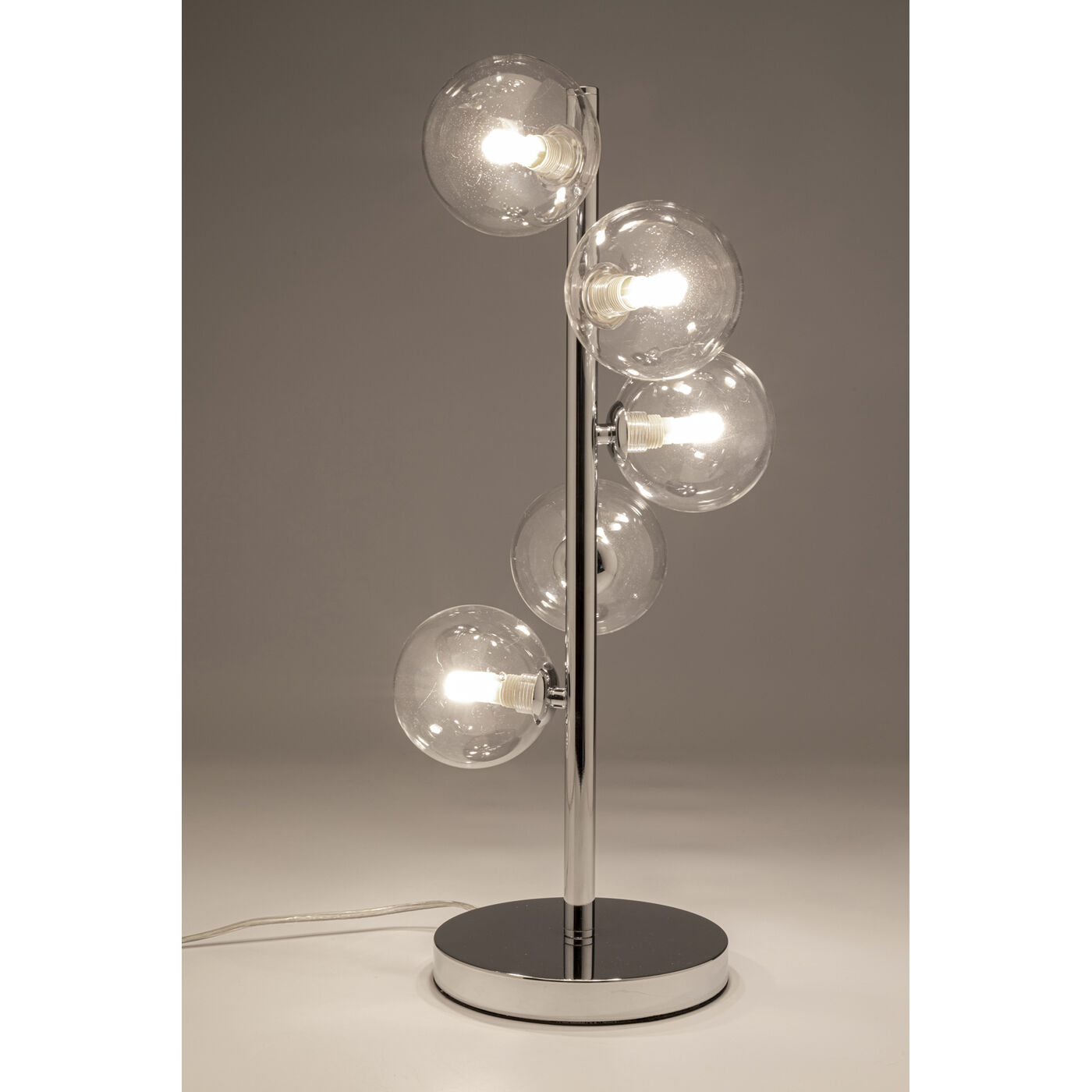 Светильник настольный Scala Balls Chrome 54cm KARE 58146