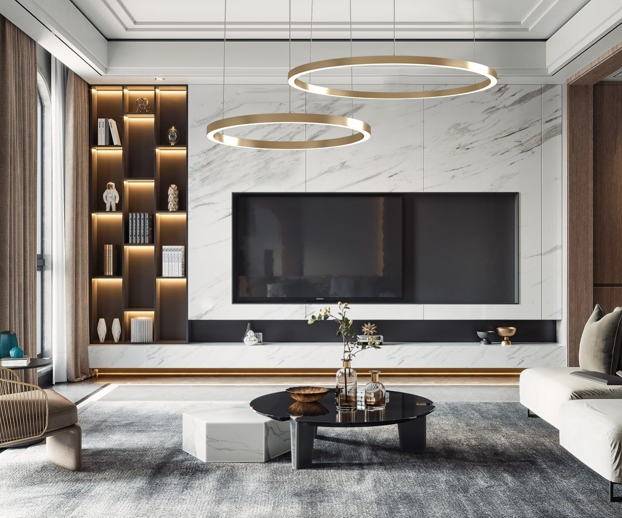 Люстра Milosh tendence 0685CL-100GD