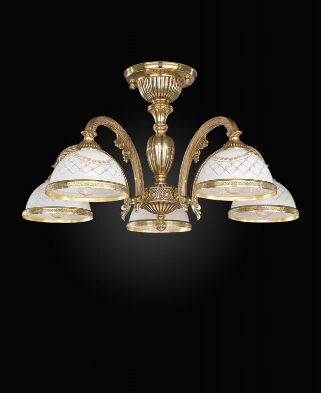 Люстра на штанге Reccagni Angelo PL 7122/5