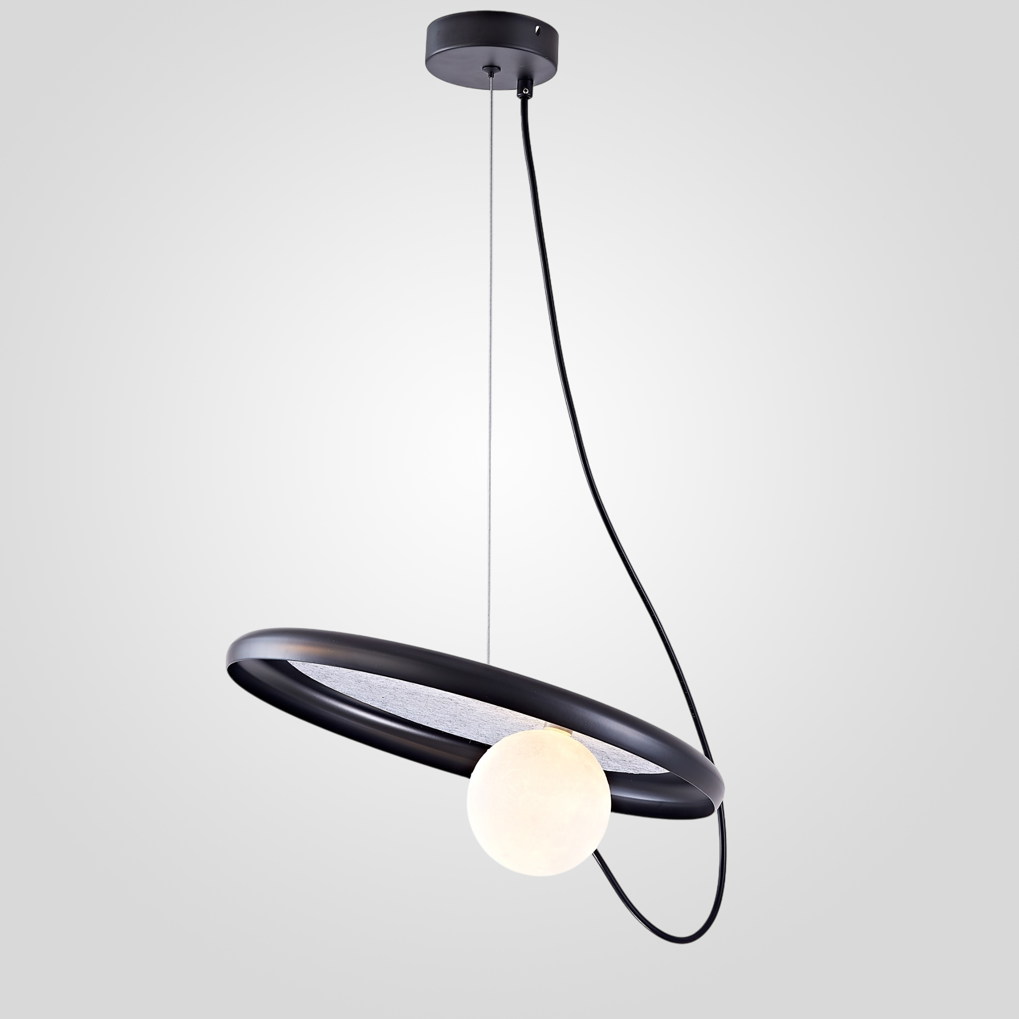 Подвесной светильник MARGOTT D35 Black by ImperiumLoft